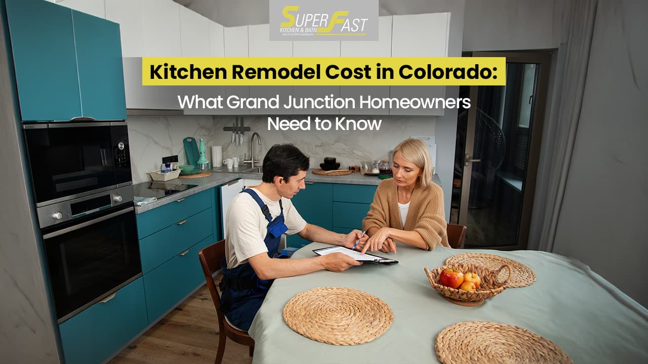 Modern remodeled kitchen with island and new cabinetry