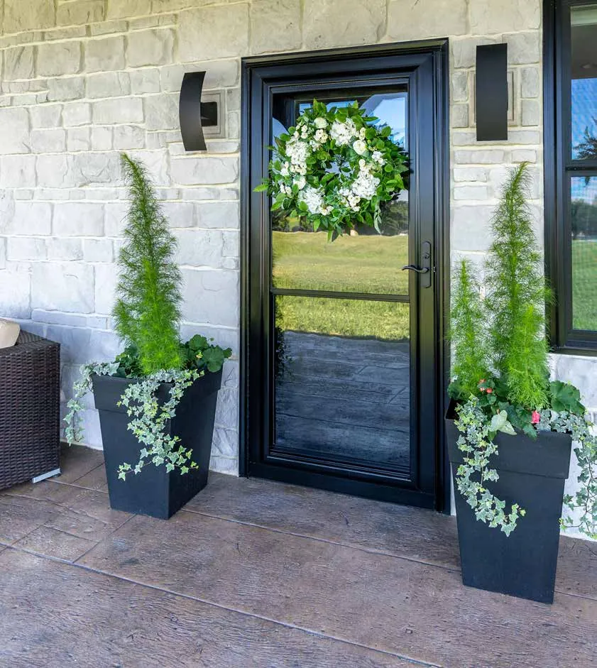 Fiberglass entry doors